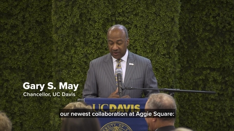 Thumbnail for UC Davis Announces Collaboration With Alice Waters in Aggie Square