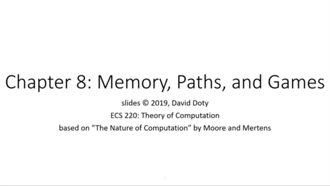 Thumbnail for entry ECS 220 8a:8.1-1 space versus time, and read-only, write-only, and read-write memory