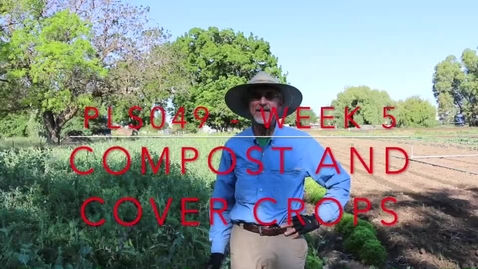 Thumbnail for entry PLS49: Week 4 - Composting and Cover Crops with Raoul (35 min)