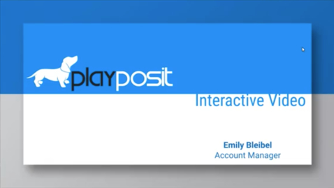 Thumbnail for entry Creating Engaging and Interactive Videos with PlayPosit - from ATS Ed Tech Week Winter Quarter 2022