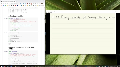 Thumbnail for entry ECS 120 7c:4 example problem in NP - SubsetSum