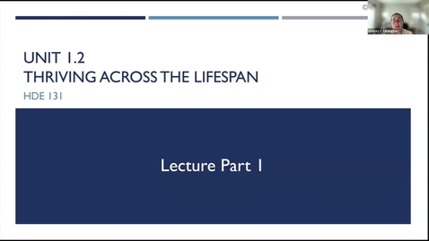 Thumbnail for HDE 131 Spring Quarter Lecture 1.2, Part 1