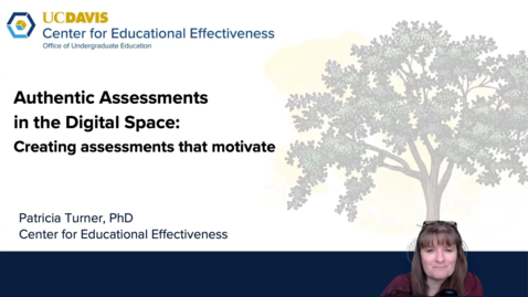 Thumbnail for SITT 2023: Authentic Assessments in the Digital Space: Creating assessments that motivate by Patricia Turner