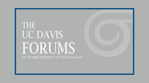 Thumbnail for UC Davis Forum on the Public University and the Social Good - John Ioannidis - January 29, 2019