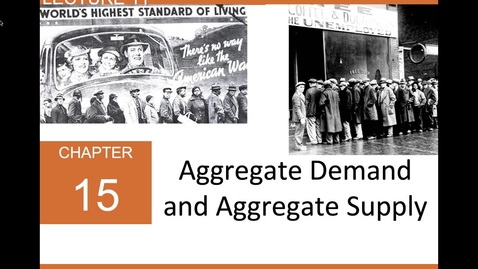 Thumbnail for entry ECN 1B: Lecture 11 - Aggregate Demand and Aggregate Supply (Part 1 of 3)