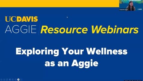 Thumbnail for Exploring your wellness as an Aggie