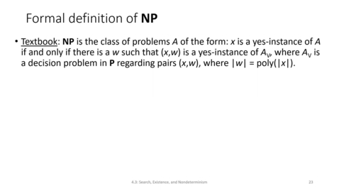 Thumbnail for ECS 220 2b:4.3-1 formal definition of NP and NP in EXP