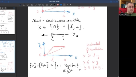 Thumbnail for entry 2021-10-25: Facility location, mixed integer representability