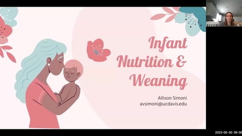 Thumbnail for entry Infant Nutrition and Weaning