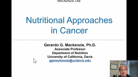 Thumbnail for Dr. Gerardo Mackenzie's Research 