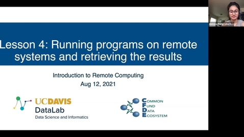 Thumbnail for Running Programs on Remote Computers and Retrieving Results