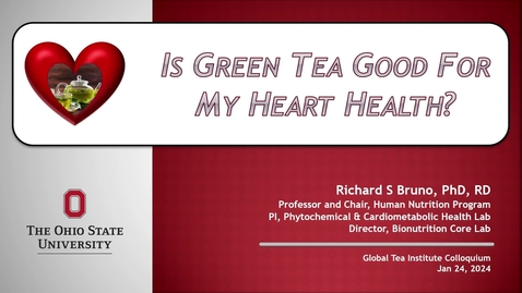 Thumbnail for entry Is Green Tea Good For My Heart Health?