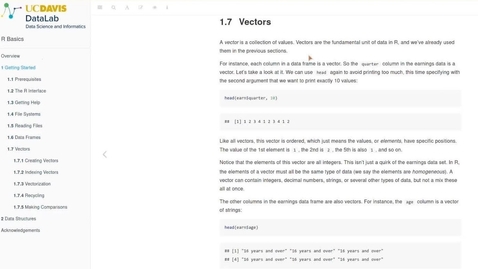 Thumbnail for R Basics:  Introduction to Programming for Researchers (4-part series) Part 2 of 4 - 2021-05-20