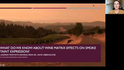Thumbnail for VEN290 - Wine matrix effects on smoke taint expression