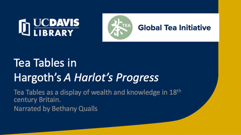 Thumbnail for entry Tea Tables in Harlot's Progress