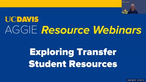 Thumbnail for Exploring transfer student resources