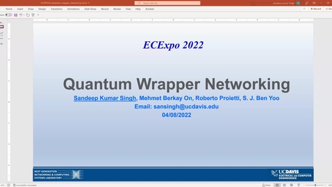 Thumbnail for Quantum Wrapper Networking - Sandeep Kumar Singh