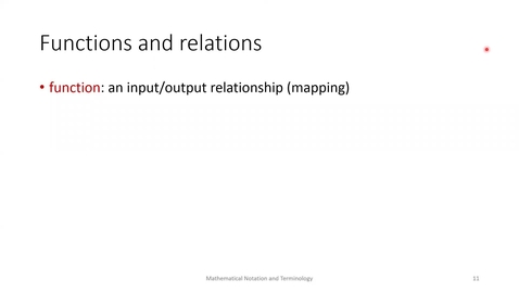 Thumbnail for entry ECS 120 0:3 functions and relations (discrete math review)