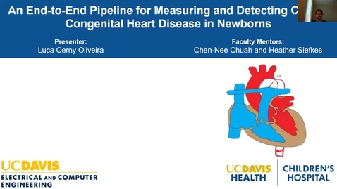 Thumbnail for entry An End-to-End Pipeline for Measuring and Detecting Critical Congenital Heart Disease (CCHD) in Newborns- Luca Cerny Oliveira