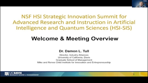 Thumbnail for entry HSI Summit Pt. 1 - Call to Action + AI Education
