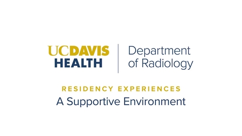 Thumbnail for Residency Experiences: A Supportive Environment: Dr. Kaitlin Ford and Asst. Professor Dr. David S. Chen