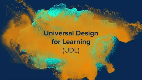 Thumbnail for 3.3 Universal Design for Learning