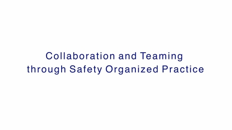 Thumbnail for SOP Collaboration and Teaming