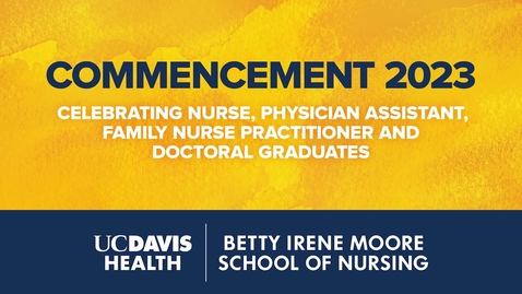 Thumbnail for entry 2023 School of Nursing Commencement - June 15, 2023
