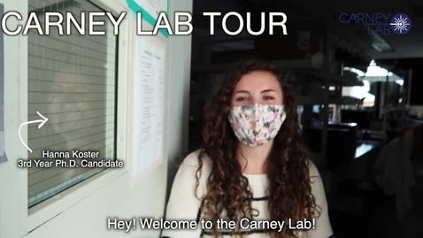 Thumbnail for entry Carney Lab Tour 2021