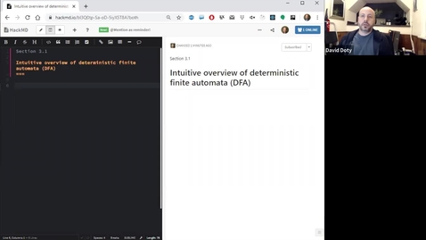 Thumbnail for ECS 120 1b:1 intuitive overview of DFAs