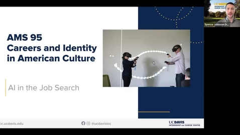 Thumbnail for AI in the Job Search AMS 95