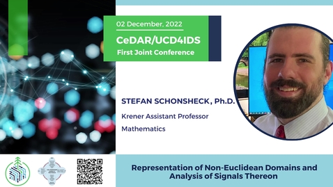 Thumbnail for Stefan Schonsheck P.h.D. - Representation of Non-Euclidean Domains and Analysis of Signals Thereon