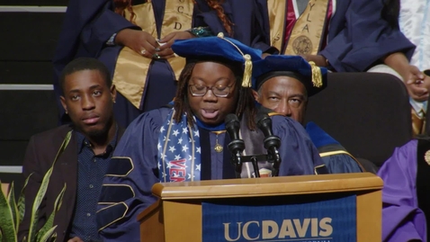 Thumbnail for 2023 Black Grad Student Speaker - Veneese Brown - June 17th, 2023
