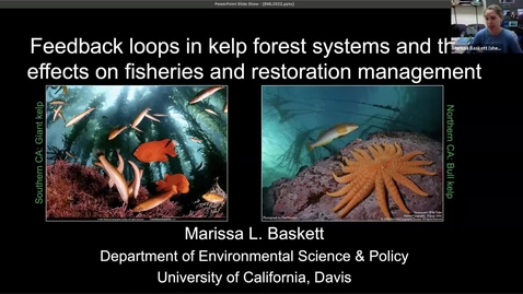 Thumbnail for entry Bodega Marine Laboratory Seminar Series: Dr. Marissa Baskett