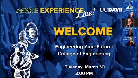 Thumbnail for Aggie Experience Live Spring 2021 