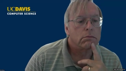 Thumbnail for ECS 153, Spring 2021; Lecture #16; May 3, 2021