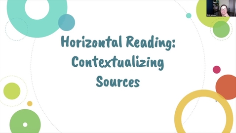 Thumbnail for entry Horizontal Reading Video 