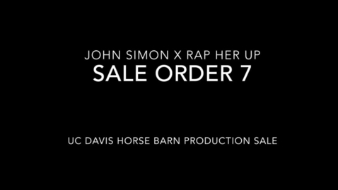 Thumbnail for Sale Order 7 - Simons Special Lady