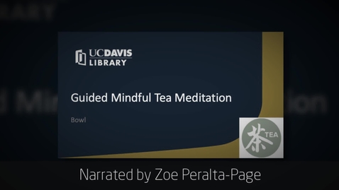 Thumbnail for entry Tea Meditation (Bowl)