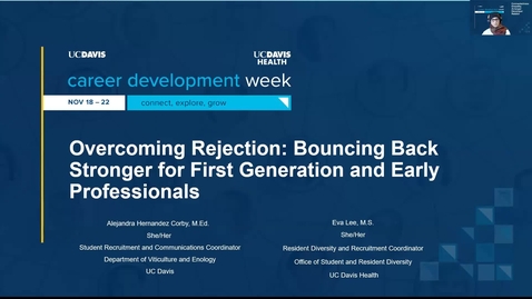 Thumbnail for 2024 CDW Overcoming Rejection Bouncing Back Stronger