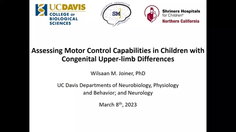 Thumbnail for CAMPOS Research Colloquium - Wilsaan Joiner - March 08, 2023