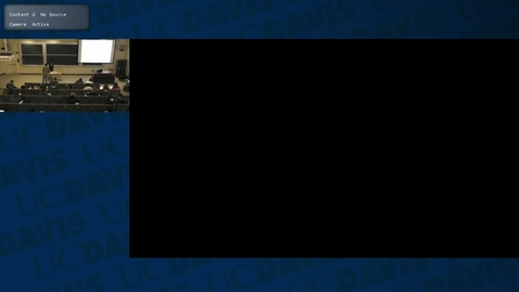 Thumbnail for ECS-127: 2019-02-13 12:10