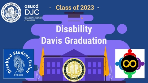 Thumbnail for entry 2023 Disability Davis Graduation 