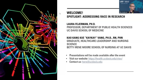 Thumbnail for entry Spotlight Event Addressing Race In Research
