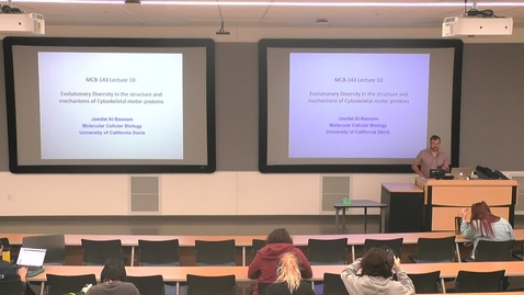 Thumbnail for MCB-143 lecture 10  (May 6th) 