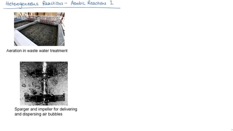 Thumbnail for Heterogeneous Reactions - Aerobic Reactions I