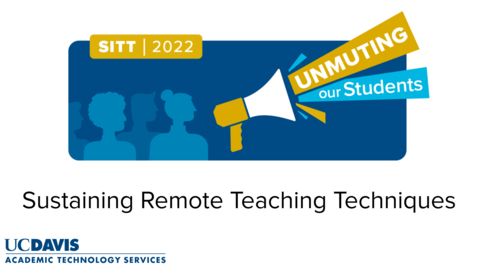 Thumbnail for A Conversation about Sustaining Some Remote Teaching Techniques with Mark Verbitsky: A SITT 2022 Interview with Dr. Andy