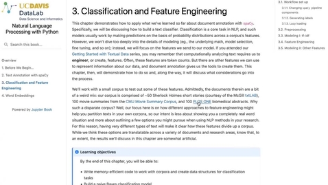 Thumbnail for entry Natural Language Processing with Python (3-part series) – Part 2 of 3 – 2022-05-25