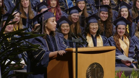 Thumbnail for 2023 Vet Med Student Speaker - Beth Onaga - May 26th 2023