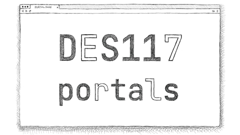 Thumbnail for entry DES117 Portal Pages